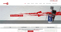 Desktop Screenshot of ambro-sol.it